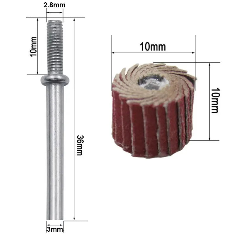 Dremel Sanding & Polishing Wheel Accessories – Aluminium Oxide Rotary Tool Accessories Qme
