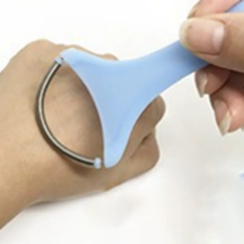 Facial Spring Epilator – Face & Chin Hair Remover Tool Facial Hair Epilator Qme