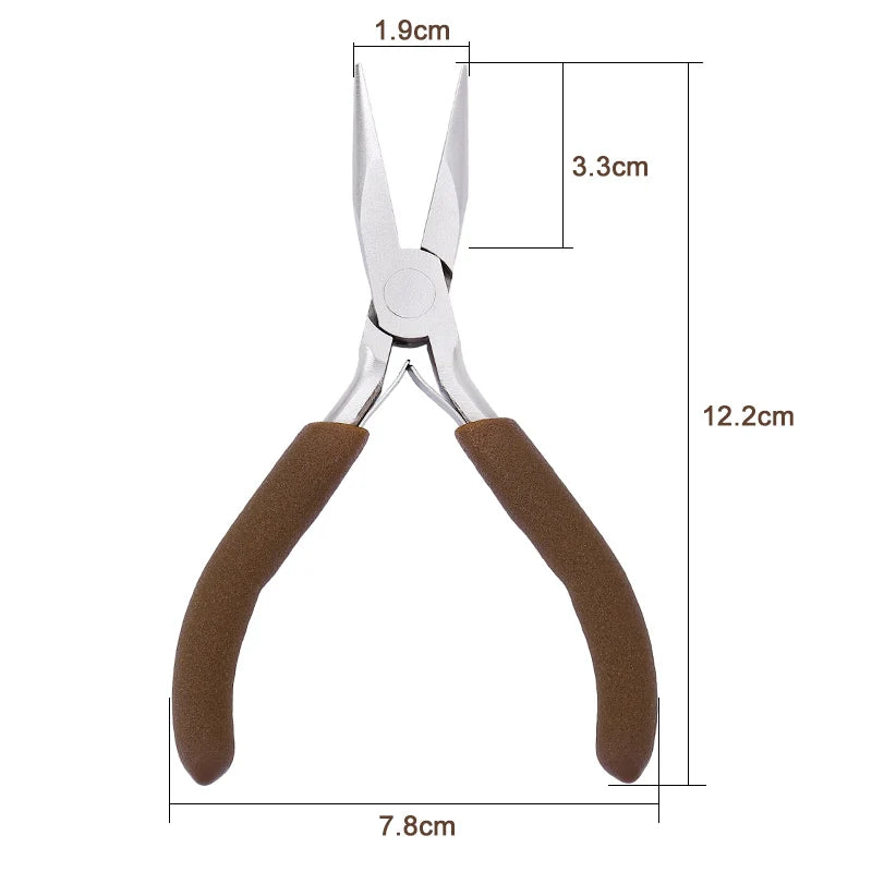 Professional Jewelry Making Pliers – Needle Nose & Round Wire Jewelry Making Pliers Qme Needle Nose