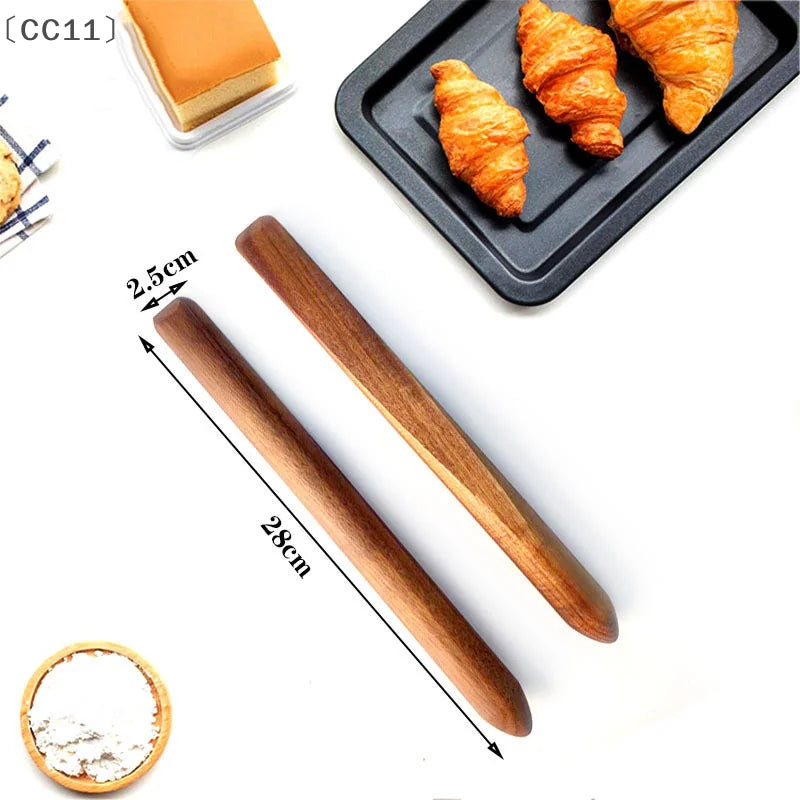 Wooden Sourdough Bread Spurtle Mixing Stirring Stick Bread Spurtle Qme