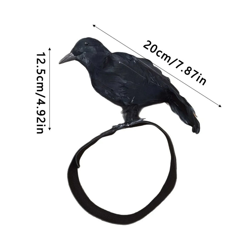 Halloween Black Feather Crow Wings Cosplay Costume Prop Costume Wings Prop Qme