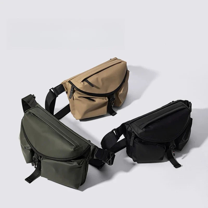 Lightweight PU Waterproof Crossbody Sling Bag | Commute & Street Crossbody Sling Bag Qme