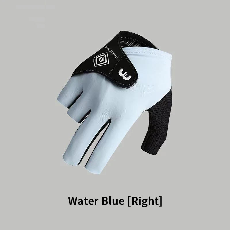 3-Finger Billiards Glove – Left Hand Pool & Snooker Cue Glove Billiards Cue Glove Qst right hand Blue