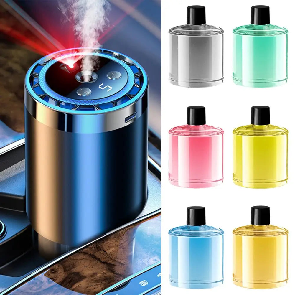 Smart Car Air Freshener & Starry Ceiling Light | 6 Scents Car Air Freshener Qme
