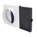 HEPA Inline Duct Air Filter for PVC & PE Pipes | 110mm–160mm Inline HEPA Duct Filter Qme 110mm