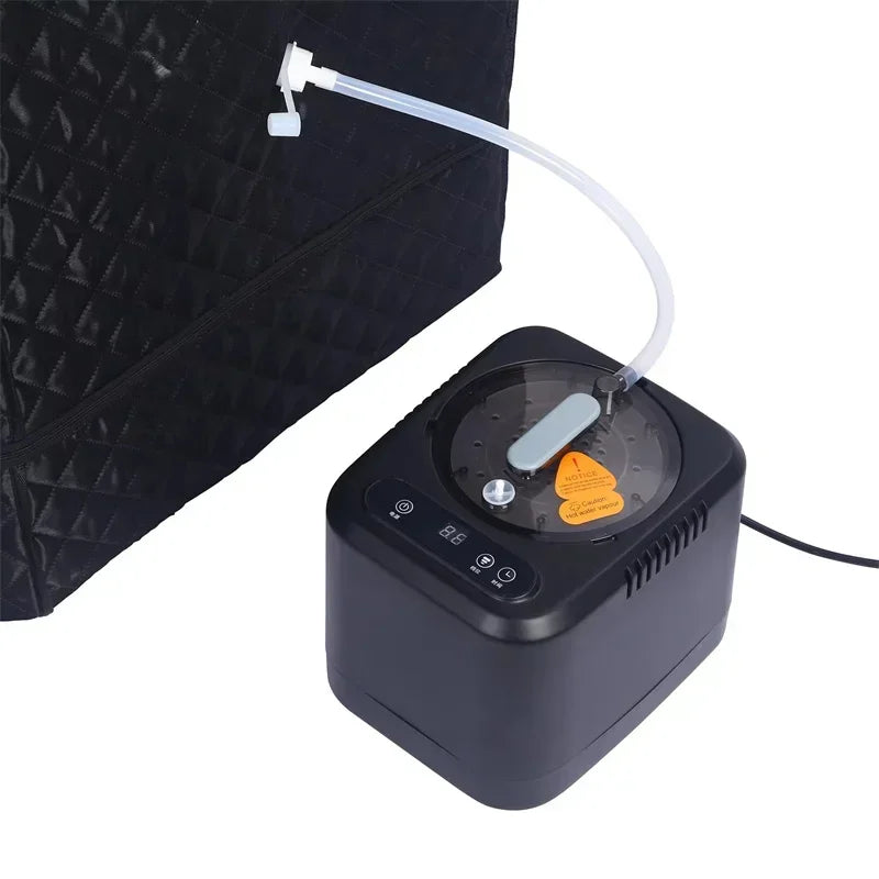 Portable Home Sauna Tent 180cm – Wet Steam Spa & 3L Pot Portable Sauna Tent Qst