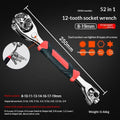 52-in-1 Ratchet Wrench Multi-Tool with 360° Rotation Socket Ratchet Wrench Multi-Tool Qme B