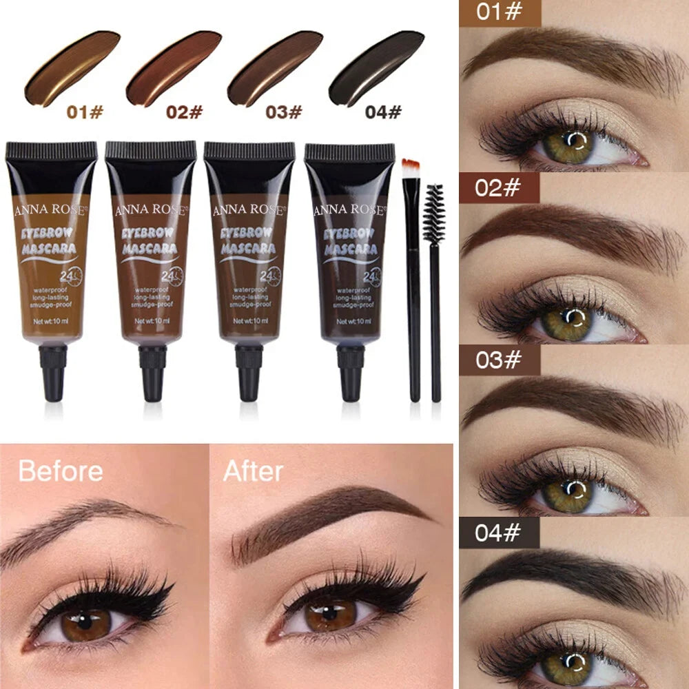 Waterproof 3D Eyebrow Tint Cream – Long-Lasting Brow Dye Eyebrow Tint Cream Qme
