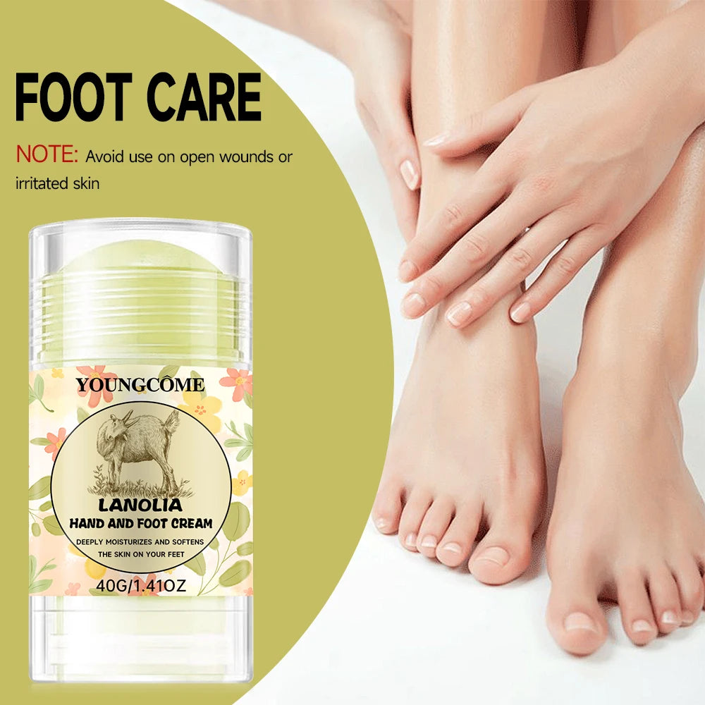 LANOLIA Hand & Foot Cream 40g – Lanolin & Hyaluronic Acid Hand & Foot Cream Qst