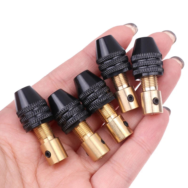 Mini Chuck Collet for Electric Drill – Aluminum & Brass Fixture Drill Chuck Collet Qme