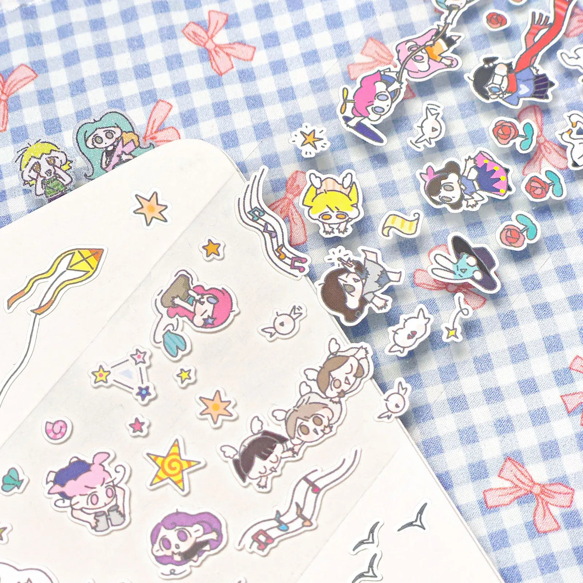 Y2K Cute Washi Tape – Wide Decorative Journal & Craft Tape Decorative Washi Tape Qme