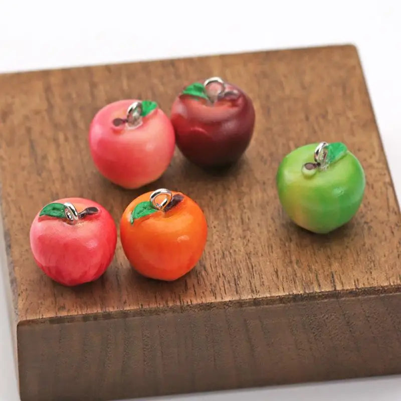 3D Resin Fruit Charms for DIY Jewelry, Earrings & Bracelets DIY Jewelry Charms Qme