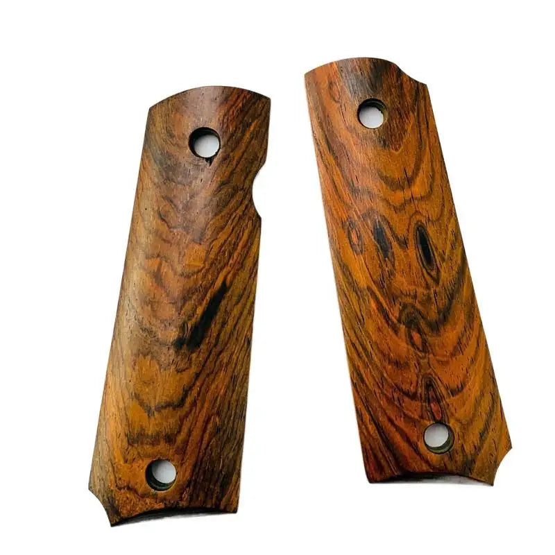 Yellow Orange Wood Blank for DIY Knife Handle Making 120x40mm Wood Craft Blank Qst