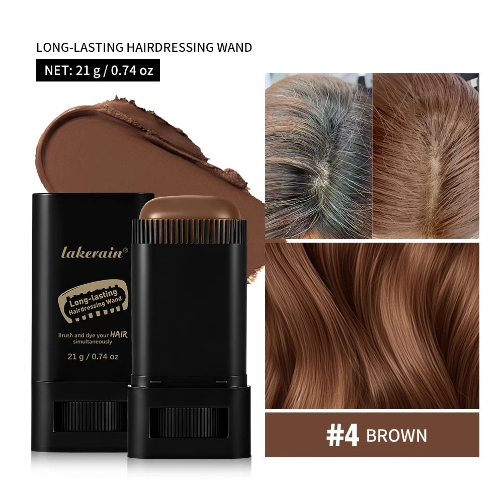Lakerain Hair Coloring Brush with Built-In Comb – Gray Coverage Hair Coloring Brush Qst 04