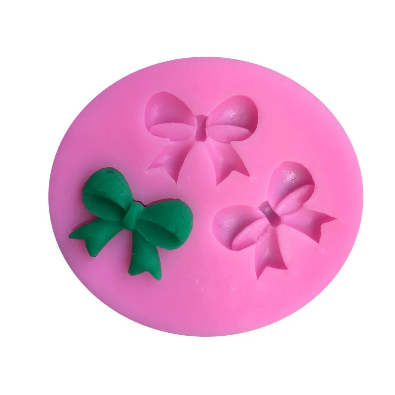 Bow Tie Silicone Mold – 3D Chocolate, Candy & Fondant Baking Silicone Baking Mold Qme