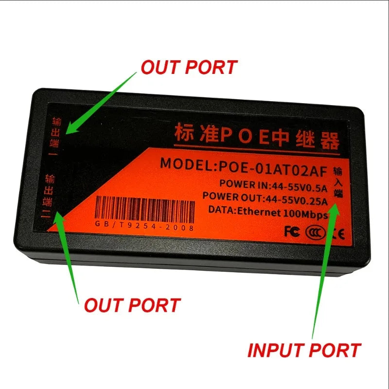 POE Extender Module – Network Power & Signal Extension PoE Extender Module Qme