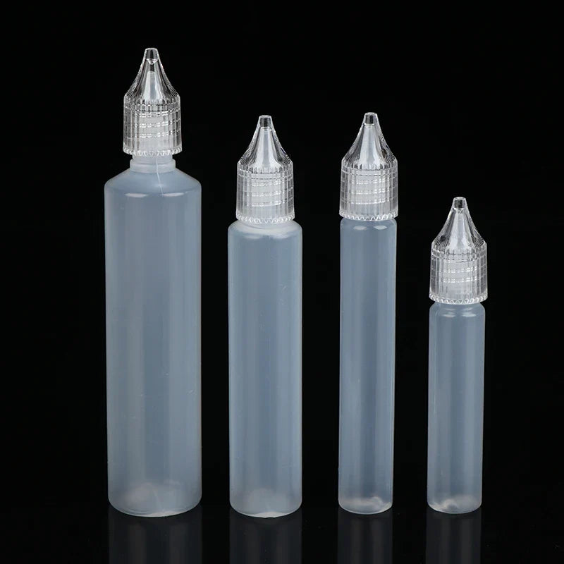 Refillable Pen-Shape Plastic Dropper Bottles for Ink & Pigments Refillable Dropper Bottles Qme