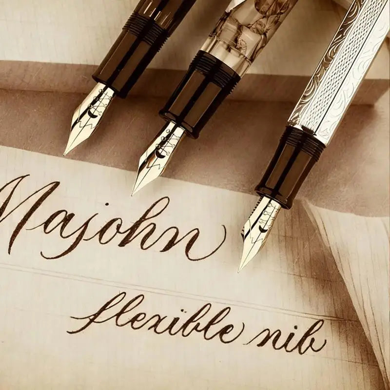 Soft Elastic Calligraphy Dip Pen | Flexible Pointed Nib Calligraphy Dip Pen Qme