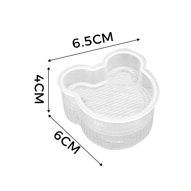 Triangle Onigiri Rice Ball Mould – Sushi Shaper Tool Rice Ball Mould Qme bear