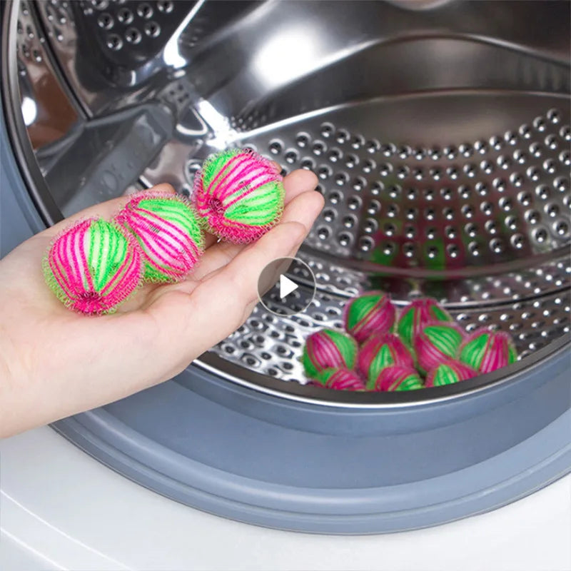 2-Pack Reusable Pet Hair Remover Catcher – Washing Machine Filter Laundry Hair Catcher Qme
