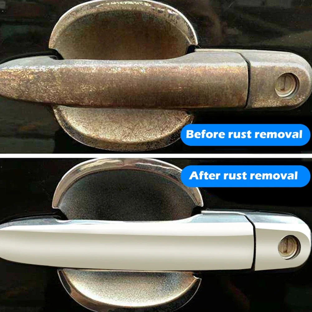 Car Iron Powder Remover & Wheel Hub Rust Cleaner Spray Wheel & Paint Cleaner Qme