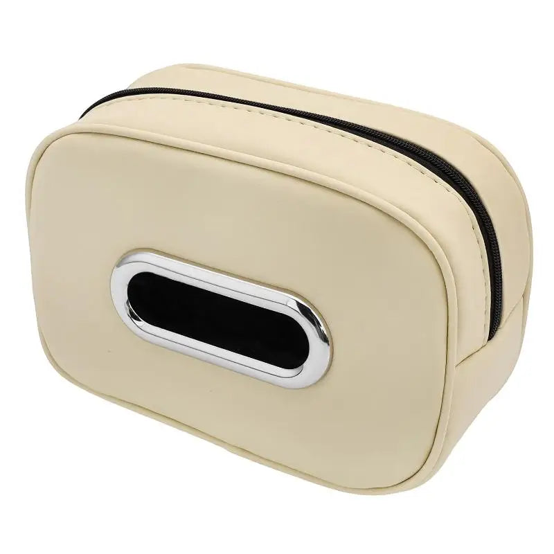 Nappa Leather Car Tissue Box Holder – Visor & Backseat Car Tissue Holder Qst A2
