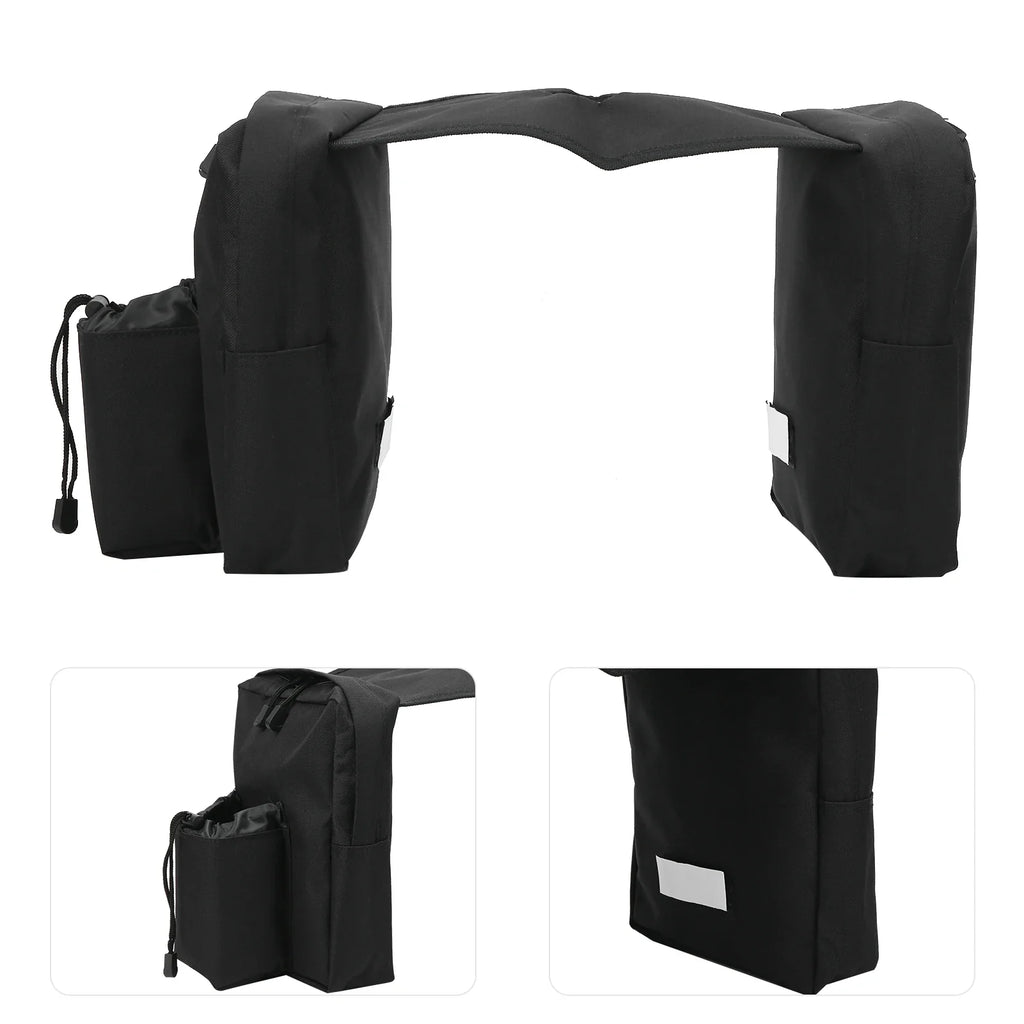 Motorcycle Front Tank Saddle Bag – ATV Dirt Bike Storage Pouch Motorcycle Tank Bag Qme