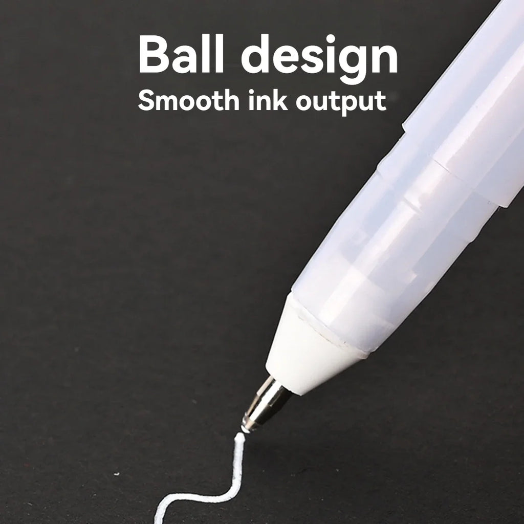 Gelly Roll Classic White Gel Pens 3-Pack – Sizes 05, 08 & 10 White Gel Pens Qme
