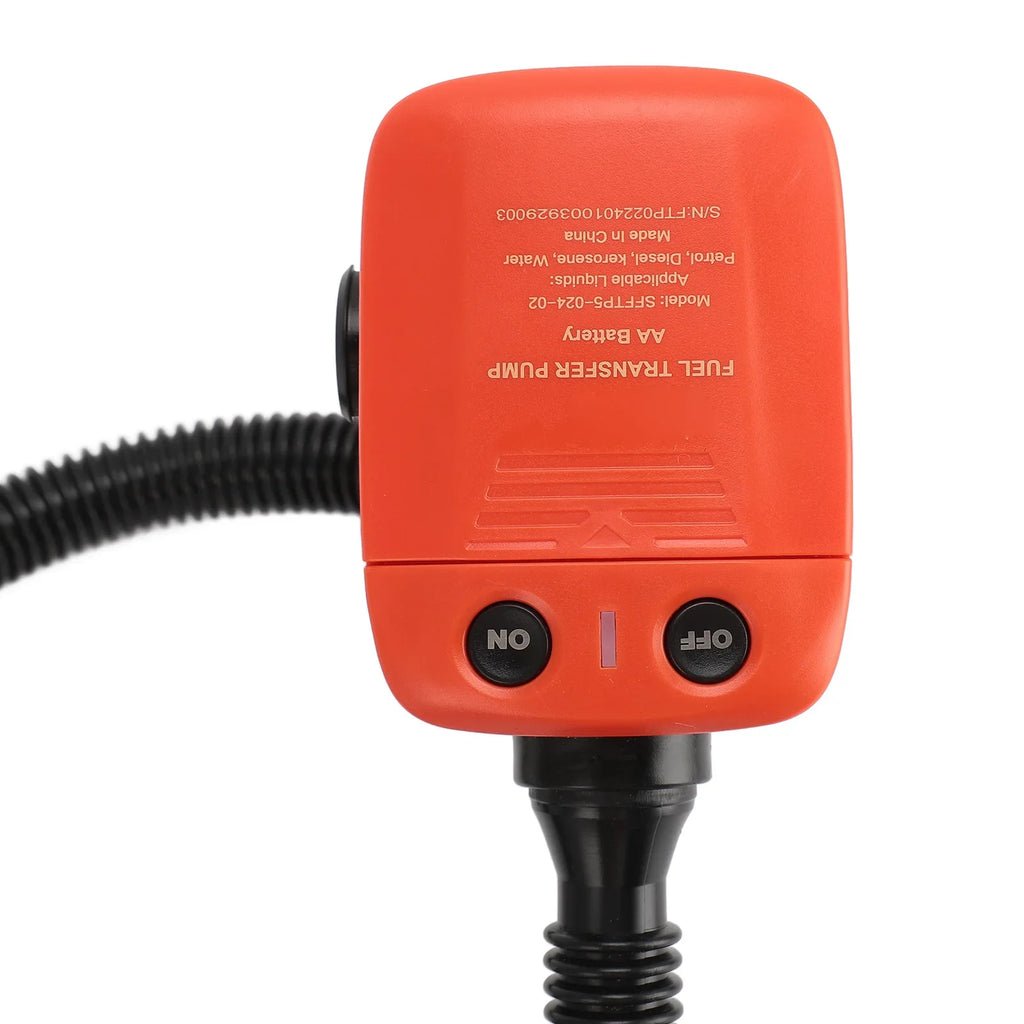 Electric Fuel Transfer Pump – Battery Siphon Pump w/ Adapters Fuel Transfer Pump Qme