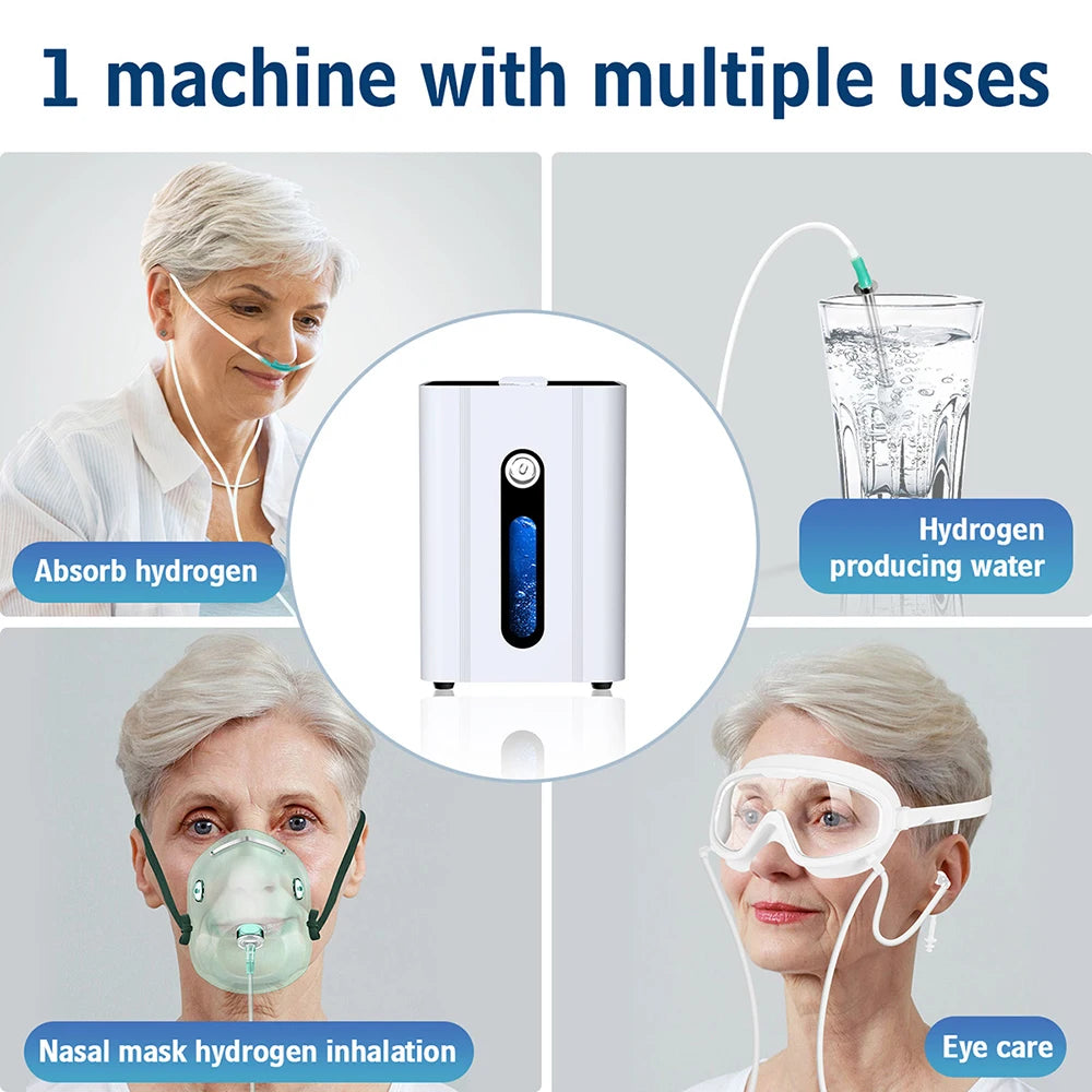 Suyzeko 150ml/min SPE PEM Hydrogen Generator – 99.98% Purity Hydrogen Inhalation Machine Qst