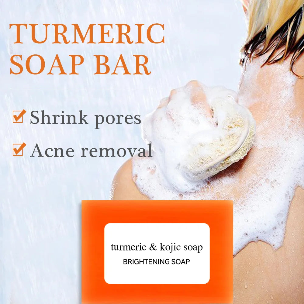 REAROYA Kojic Acid Soap – Brightening & Even Skin Tone Bar Brightening Bar Soap Qst