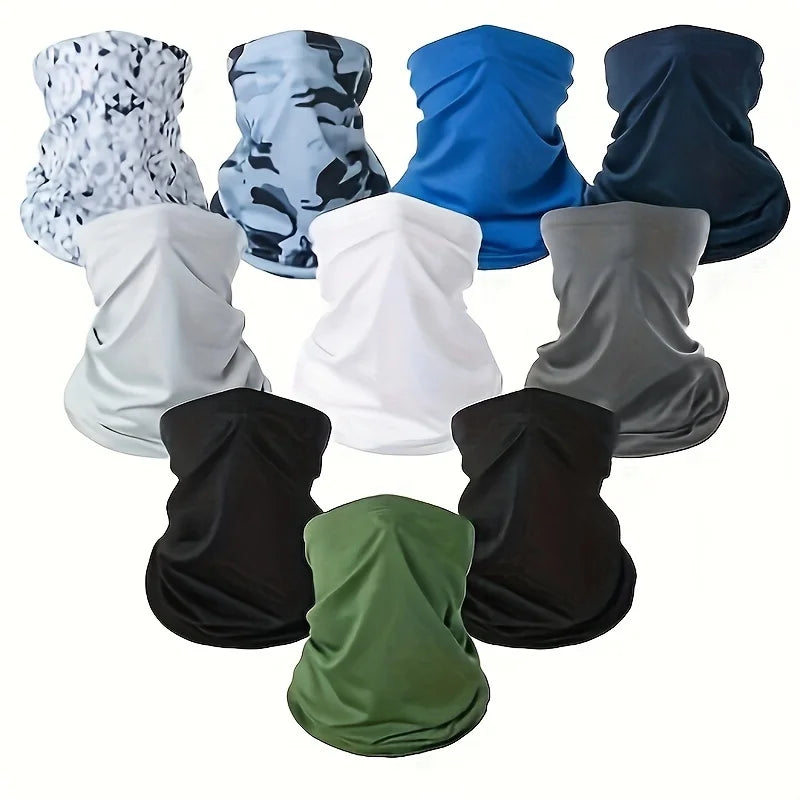 Cooling Neck Gaiter UV Protection Seamless Face Mask | Qme Neck Gaiter Qme