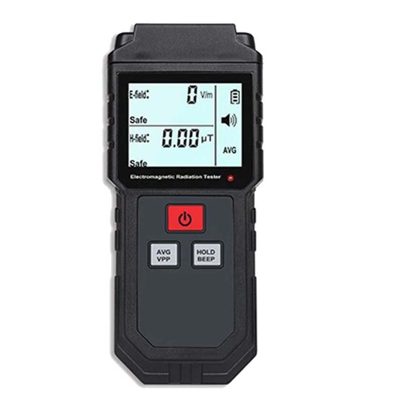 EMF Electromagnetic Radiation Detector – Electric Field Survey Meter EMF Radiation Detector Qme