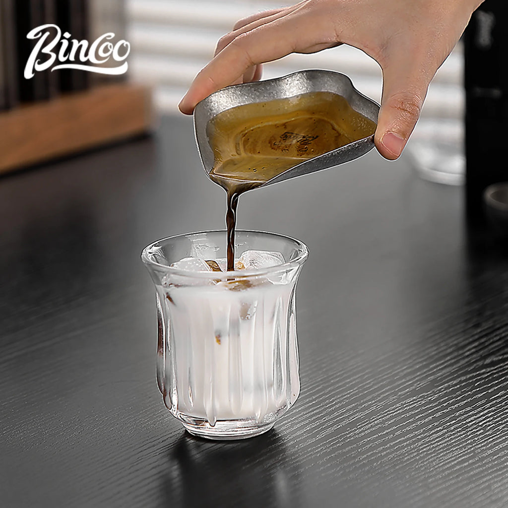 Bincoo Pure Titanium Dosing Disc – Coffee Bean Weighing Tray Coffee Dosing Tray Qst