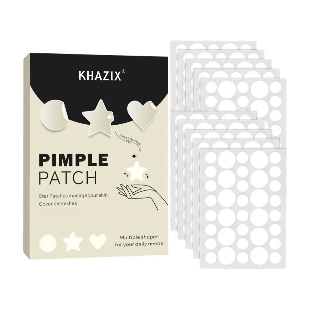 Circular Blemish Patches – 360 pcs, Transparent & Skin Tone Blemish Patches Qme