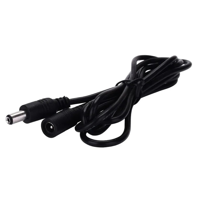 DC Power Extension Cord 5.5×2.1mm Barrel – 5 Leads | Qme DC Power Extension Cable Qme