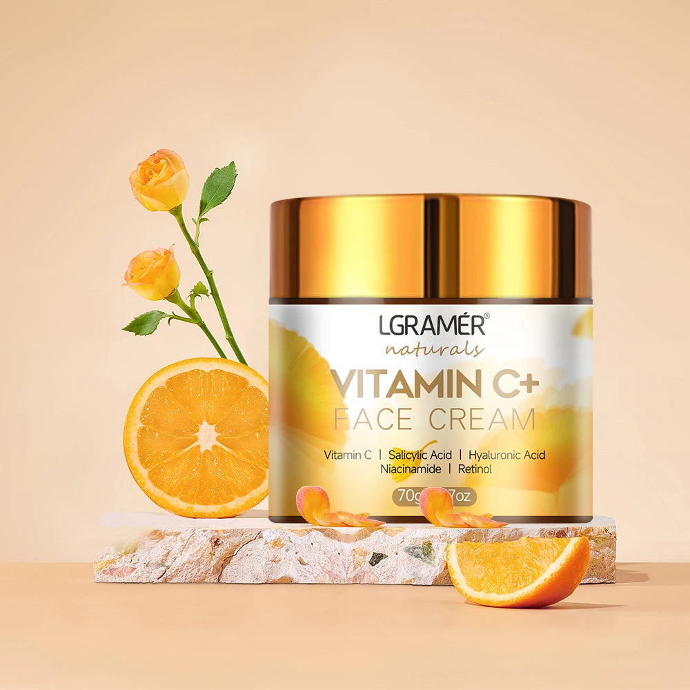 YOUNGCOME Vitamin C Retinol Face Cream – Firming & Bright Face Moisturizer Cream Qst