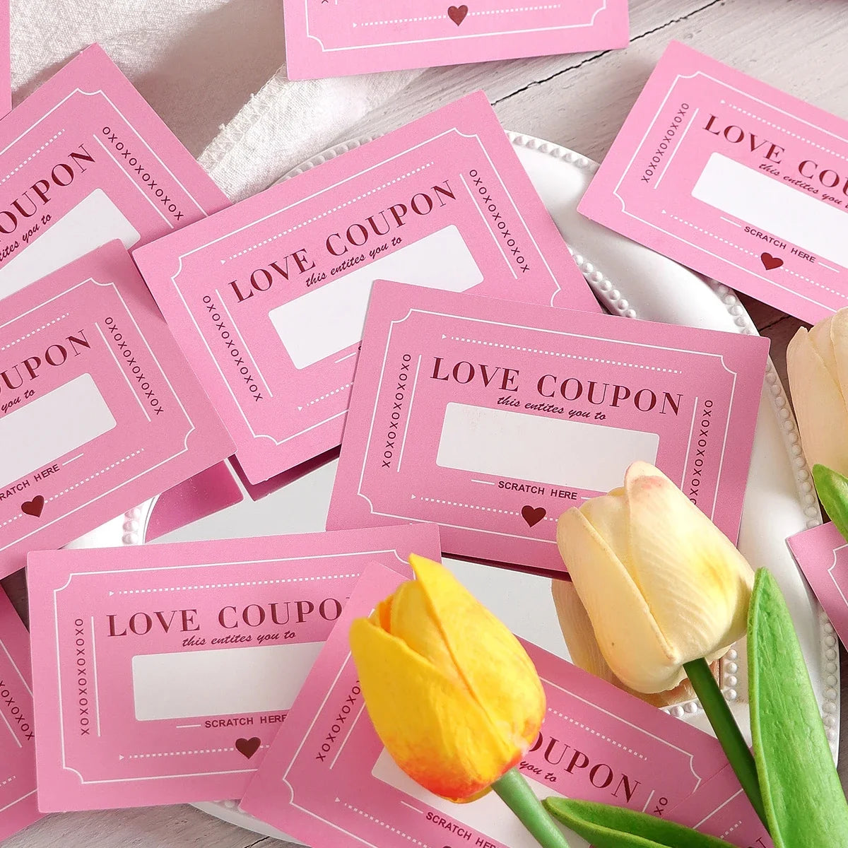 Scratch-Off Love Coupons – 10 DIY Valentine's & Birthday Gift Scratch-Off Gift Coupons Qme