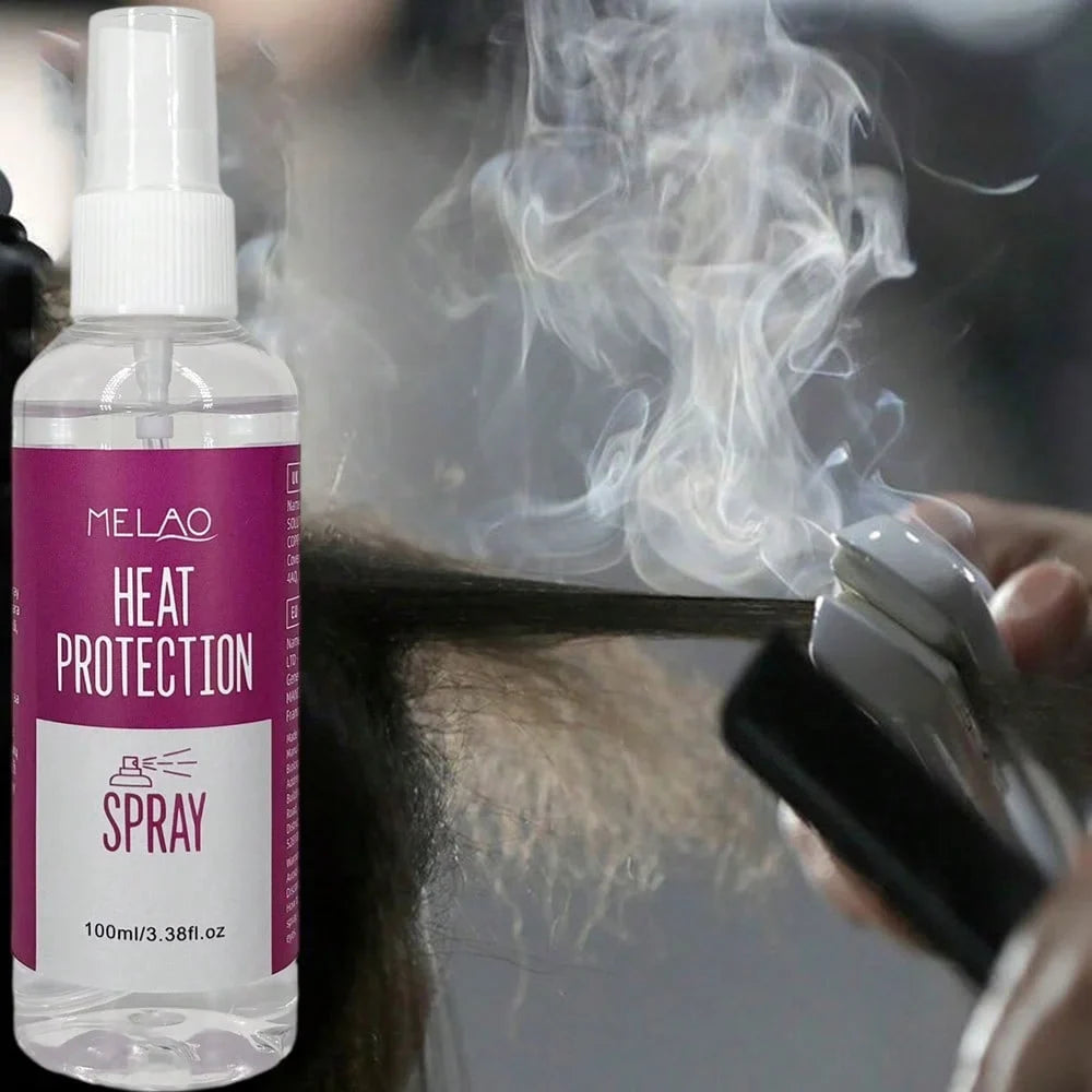 MELAO Heat Protectant Spray – Flat Iron & Curling Guard Heat Protectant Spray Qme