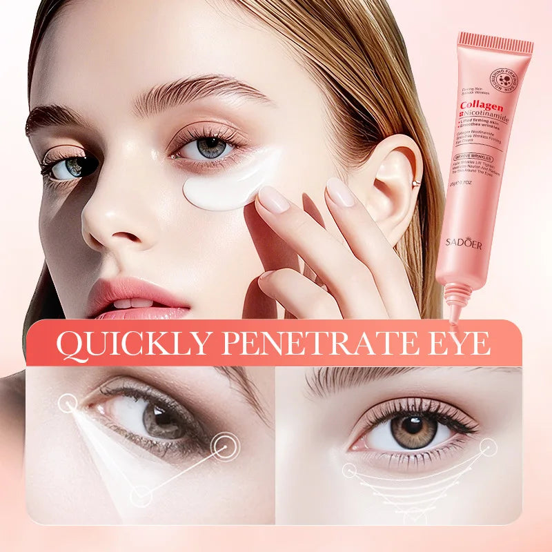 Collagen Eye Cream – Firms Skin & Minimizes Fine Lines Collagen Eye Cream Qme