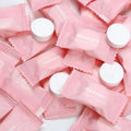 Compressed Cotton Disposable Face Towels Travel Bag – 50 Pcs Disposable Face Towels Qme 50pcs opp bag