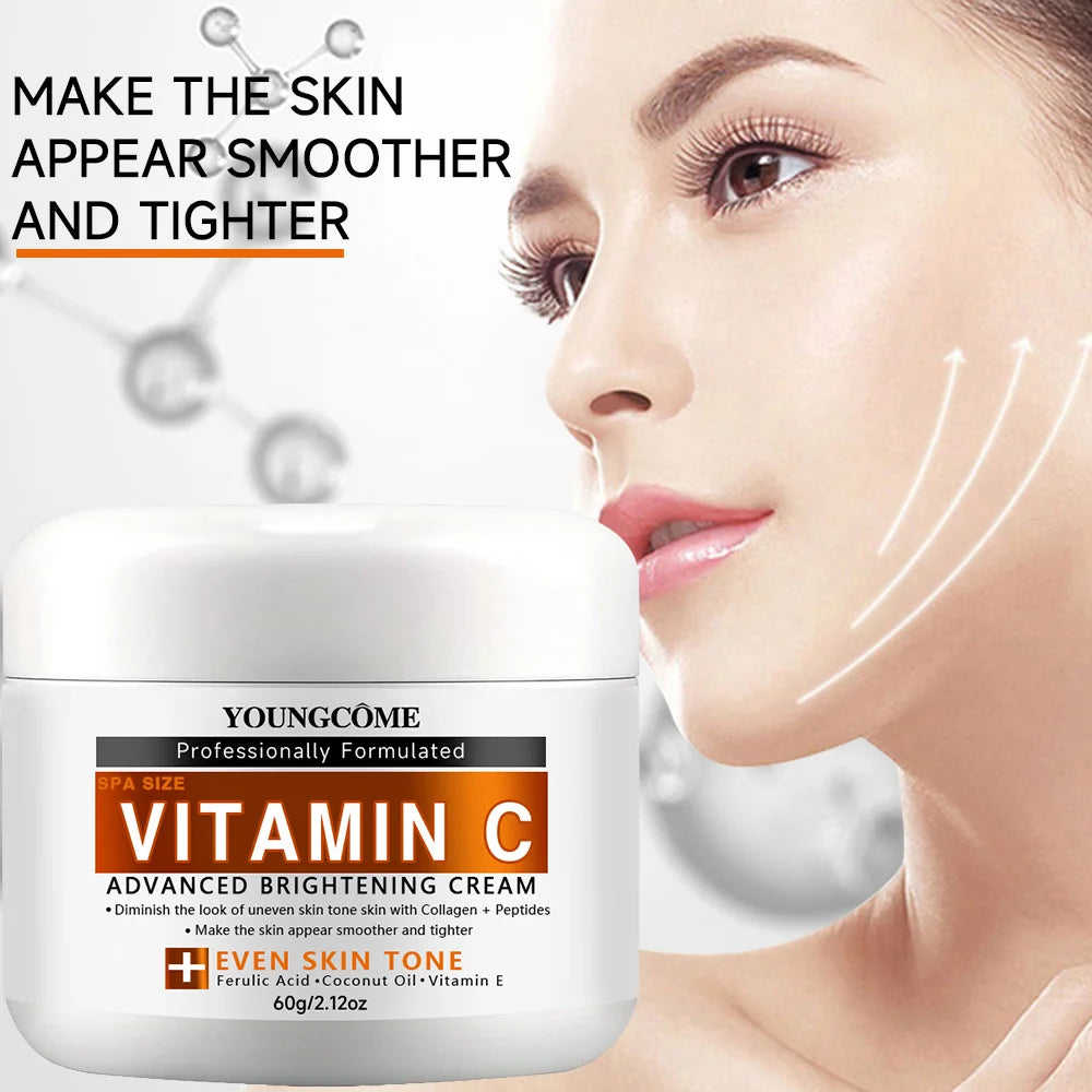 YOUNGCOME Vitamin C Face Cream – Brightening & Firming Vitamin C Face Cream Qst
