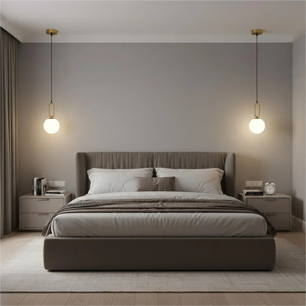 Nordic Minimalist Modern Pendant Light – Glass Stone Ceiling Lamp Pendant Ceiling Light Qme