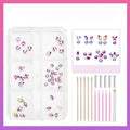 DIY Tooth Gem Kit – Crystal Teeth Jewelry | 8 Color Options Tooth Gem Kit Qme 6 Grids crystal ab