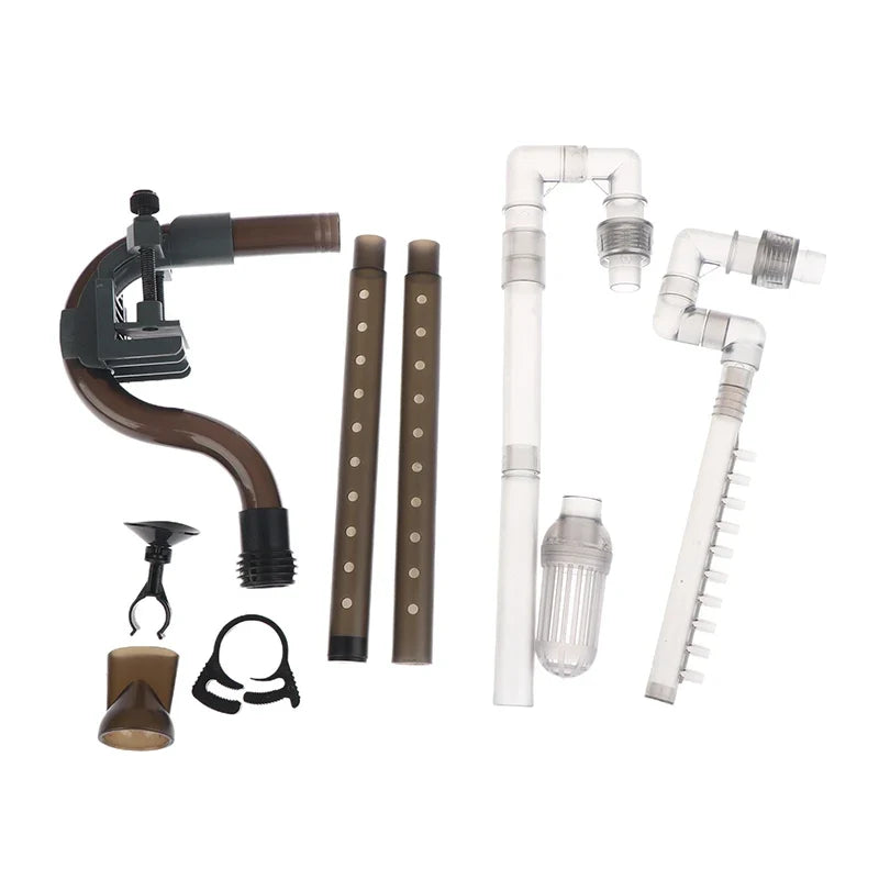 Aquarium Rain Spray Bar Canister Filter Outflow Pipe Kit Aquarium Filter Accessory Qme