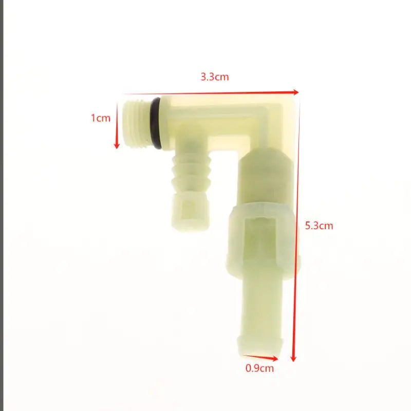 3-Way Solenoid Water Pump Connector Fitting – Replacement Part Pump Connector Fitting Qme 1pcs