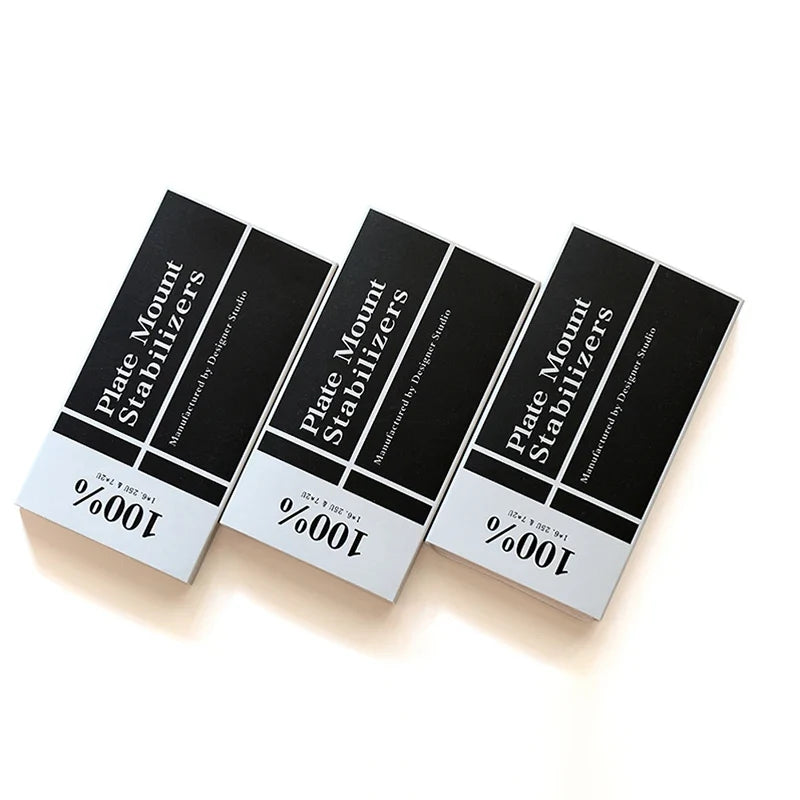 Plate Mount Keyboard Stabilizers V3 Pre-Clipped | Qme Keyboard Stabilizers Qme