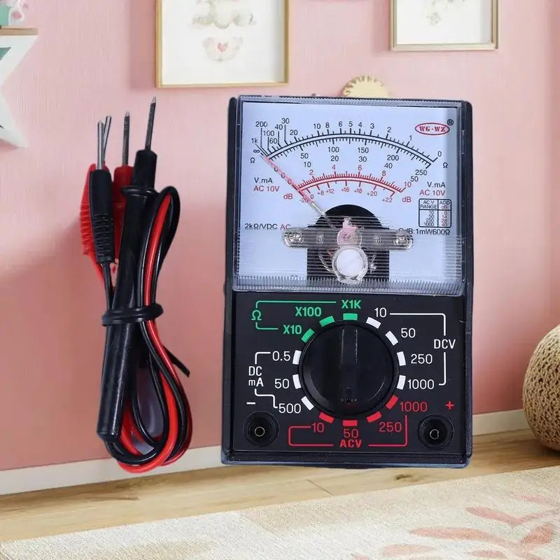 Handheld Analog Multimeter Pointer Tester – Student Experiments Analog Multimeter Qme Default Title