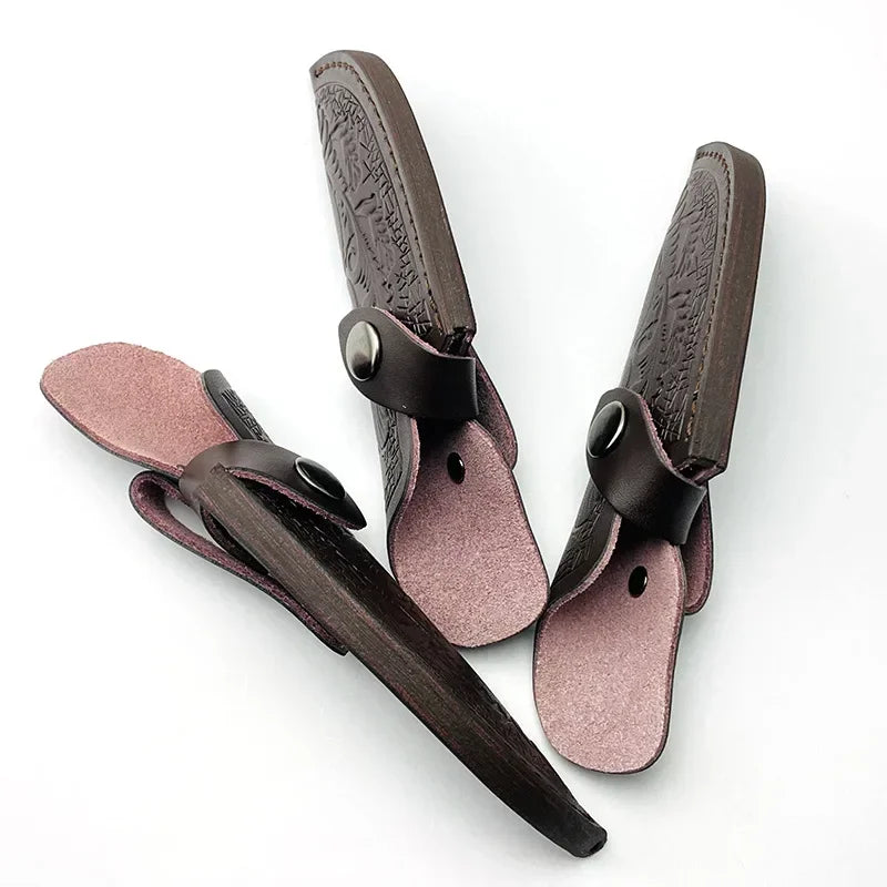 PU Leather Fixed Blade Knife Sheath – DIY Carry & Storage Case Knife Sheath Qst