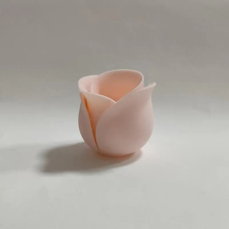 Rose Shape Mini Flower Pot – Creative Small Plant Pots Decorative Mini Planter Qme Pink